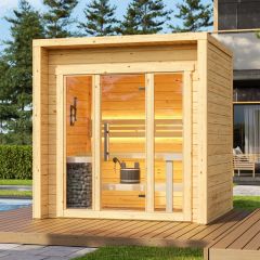 SAUNA EXTÉRIEUR SALLE DE RELAX 230 Astuce!