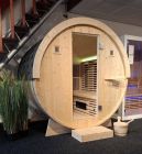 SAUNA EXTÉRIEUR SAUNA BARIL 160 MINI INFRAROUGE