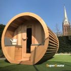 SAUNA EXTÉRIEUR TONNEAU 300 CABANE