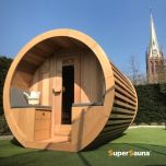 SAUNA EXTÉRIEUR TONNEAU 300 CABANE
