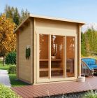 SAUNA EXTÉRIEUR SALLE DE RELAX XXS