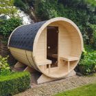 SAUNA EXTÉRIEUR SAUNA EN TONNEAU 280